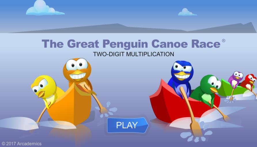 Penguin Canoe Race